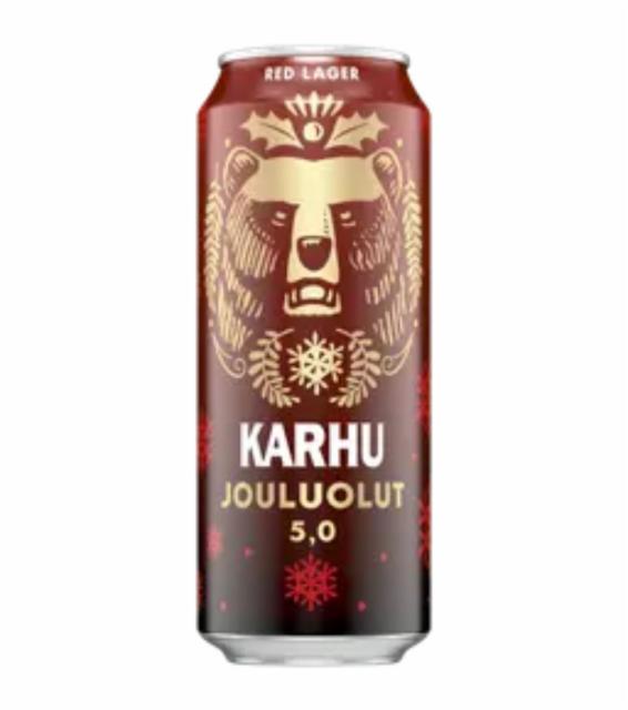 Karhu Jouluolut 5.0%, Sinebrychoff (Carlsberg Group), Finland