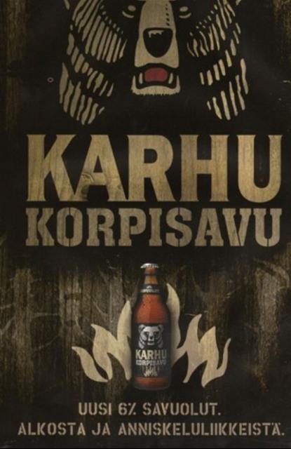 Karhu Korpisavu 6 %, Sinebrychoff (Carlsberg Group), Finland