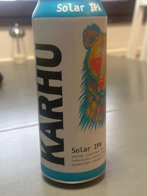 Karhu Solar IPA, Sinebrychoff (Carlsberg Group)