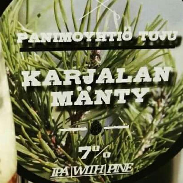 Karjalan Mänty 7.0%, Panimoyhtiö Tuju, Finland