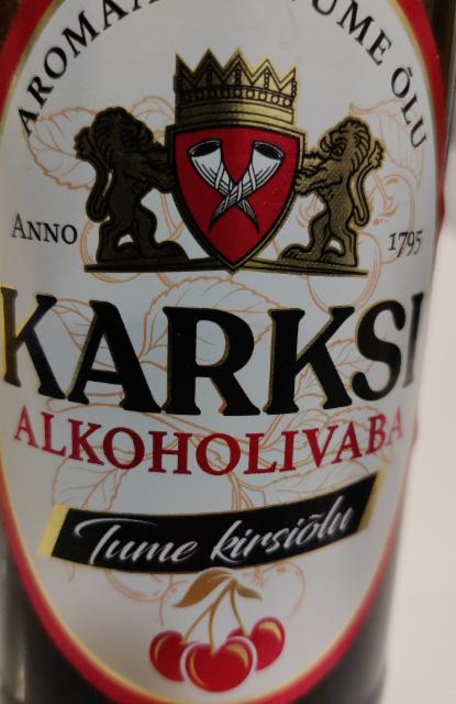 karksi alkoholivaba tume kirsiolu 0.0%, Karksi, Estonia