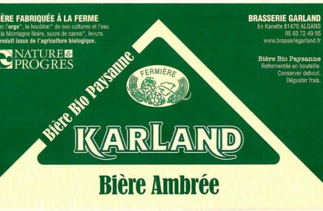 Karland Ambrée, Brasserie Garland (Karland)