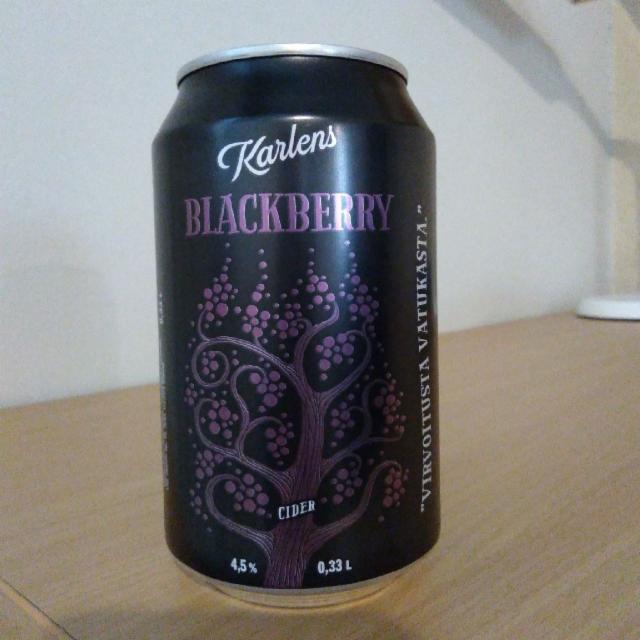 Karlens Blackberry Cider 4.5%, Lidl Suomi, Finland