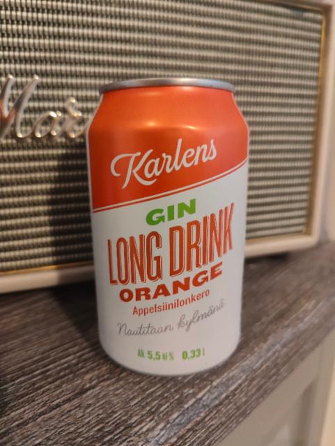 Karlens Gin Long Drink Orange, Lidl Suomi