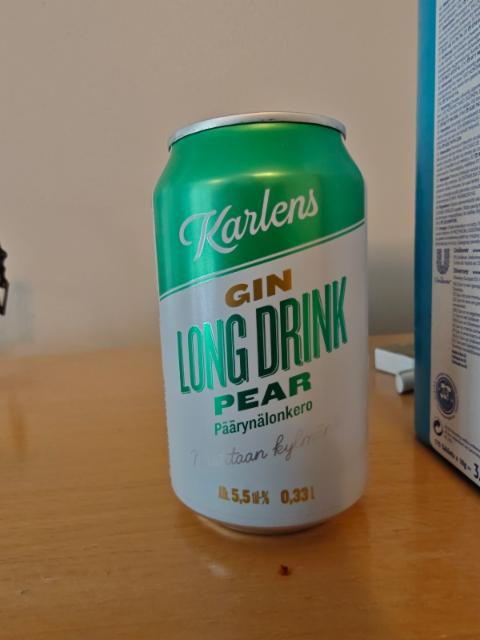 Karlens Gin Long Drink Pear, Lidl Suomi