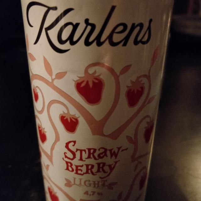 Karlens Strawberry Light 4.7%, Laitilan Wirvoitusjuomatehdas, Finland