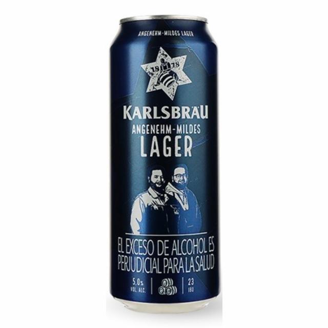 Karlsbräu Angenehm-Mildes Lager, Karlsberg Brauerei