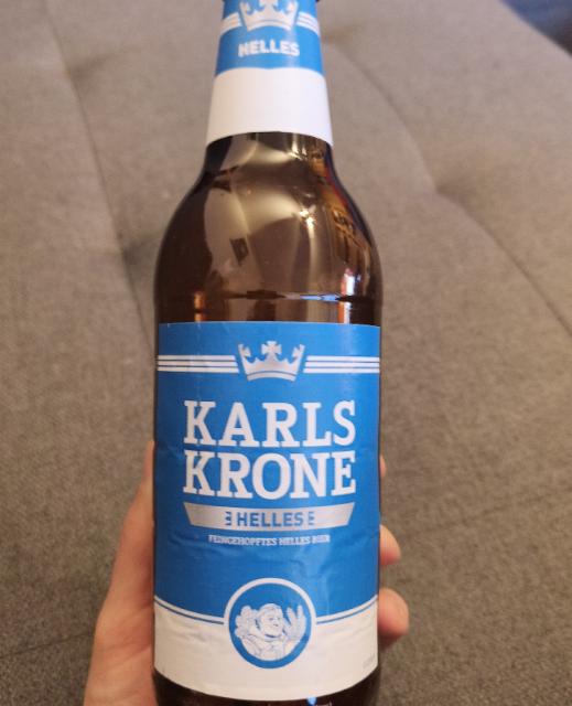 karlskrone helles bier 4.7%, Oettinger Brauerei, Germany