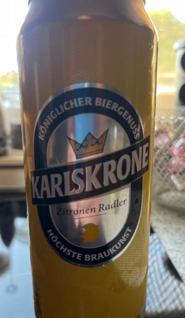 Karlskrone zitronen radler 2.0%, Privatbrauerei Fritz Egger, Austria