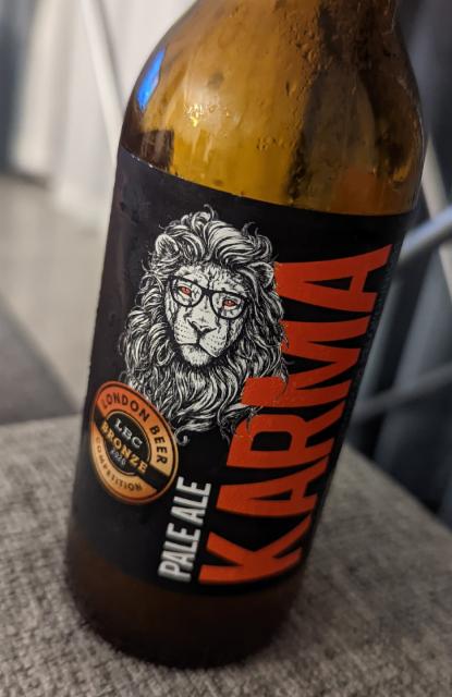 Karma Pale Ale 5.2%, Brewery of Peloponnisos, Greece