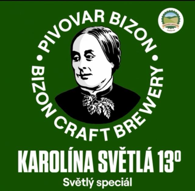 Karolína Světlá 13° 5.1%, Pivovar Bizon, Czech Republic