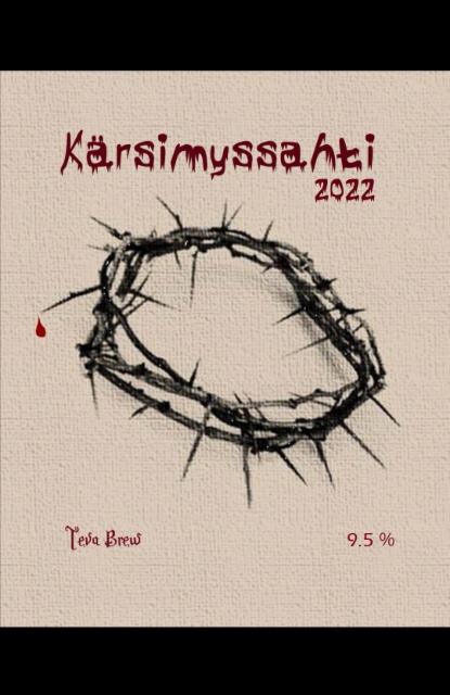 Kärsimyssahti 2022 9.5%, Teva Brew, Finland
