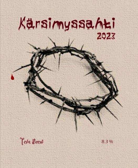 Kärsimyssahti 2023 8.3%, Teva Brew, Finland
