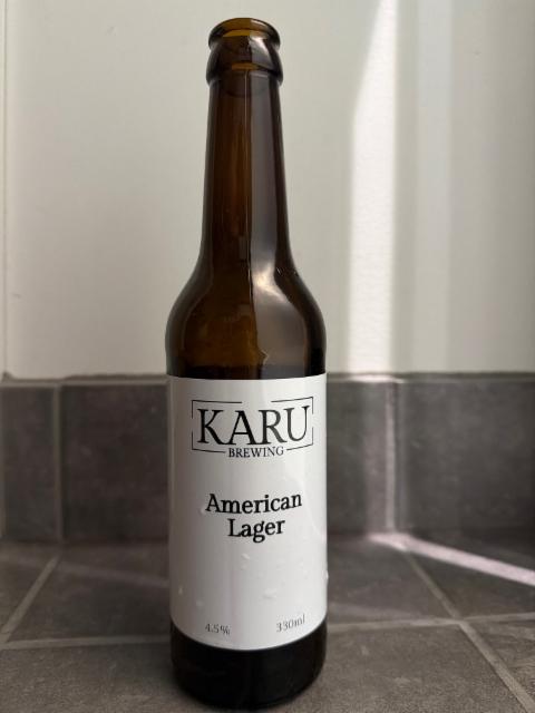 Karu american 4.5%, 1000 Lakes Distillery, Finland
