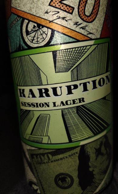 karuption 4.2%, Disruption is Brewing, England