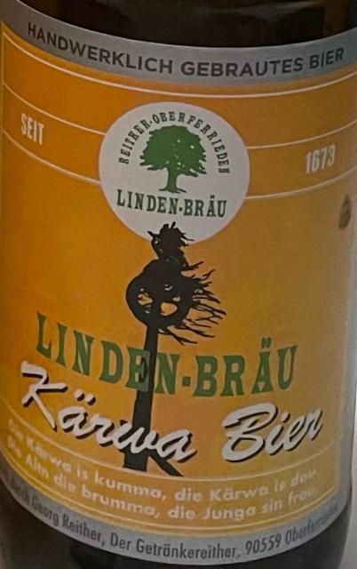 Kärwa Bier 5.4%, Reither Unterferrieden, Germany