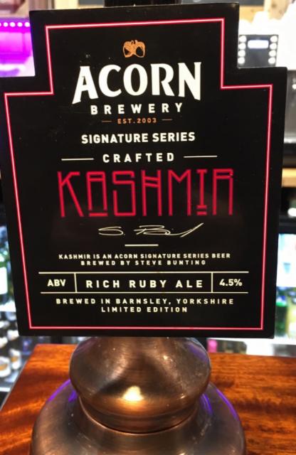 Kashmir 4.5%, Acorn Brewery, England
