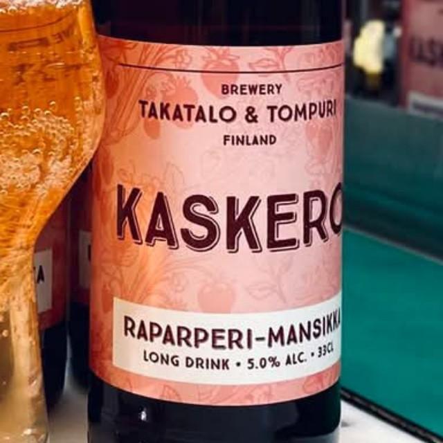 Kaskero Raparperi–Mansikka 5.0%, Takatalo & Tompuri Brewery, Finland