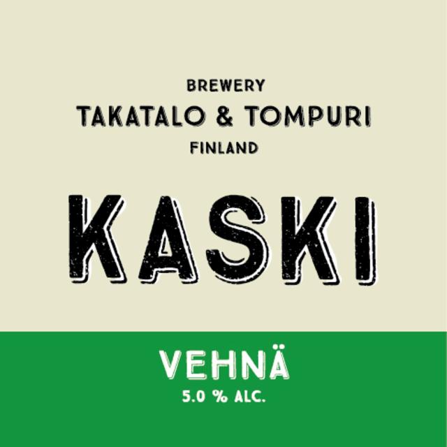 Kaski Vehnä 5.0%, Takatalo & Tompuri Brewery, Finland