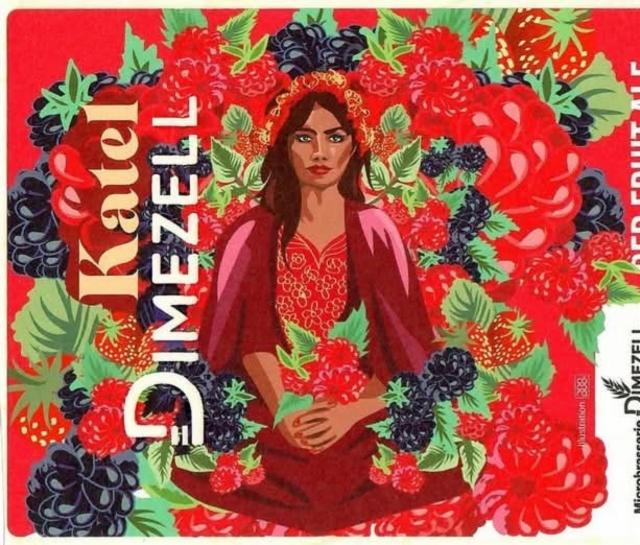 Katel Ruby 5.5%, Brasserie Dimezell, France