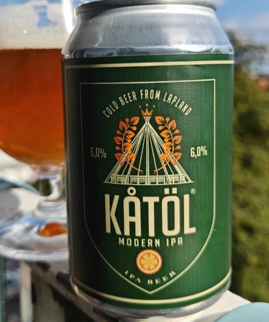 Kåtöl 6.0%, Northern Brewers Norrlandsbryggarna, Sweden