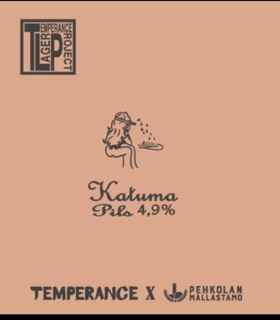 katuma x pehkolan mallastamo 4.9%, Temperance Brewing Co., Finland