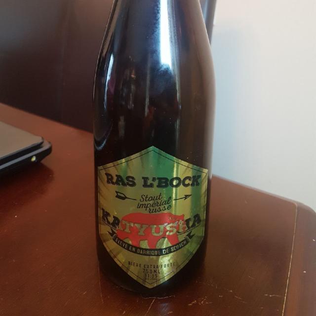 Katyusha scotch 11.9%, Ras L'Bock, Canada