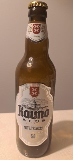 Kauno Alus Nefiltruotas 5.0%, Kauno Alus, Lithuania