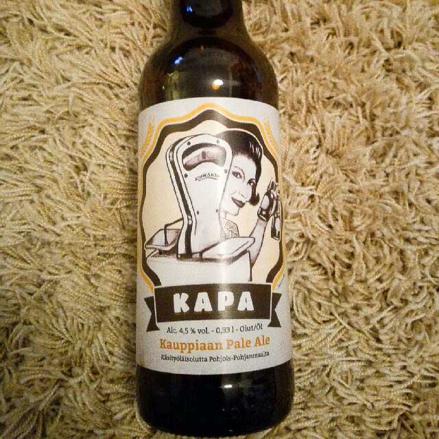 Kauppiaan Pale Ale KAPA 4.5%, Maistila, Finland