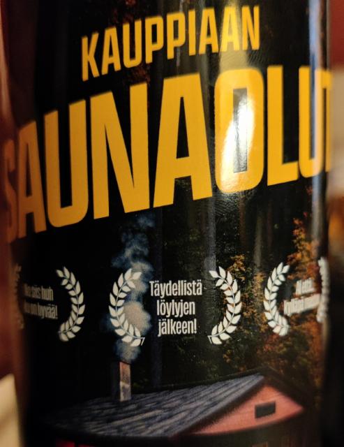 Kauppiaan saunaolut 5.0%, Espoon Oma Panimo, Finland