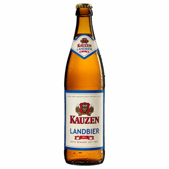 Kauzen Helles Landbier 4.8%, Kauzen-Bräu, Germany