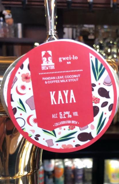 Kaya 5.2%, Brew York, England
