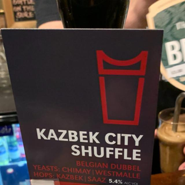 Kazbek City Shuffle 5.4%, Bristol Beer Factory, England