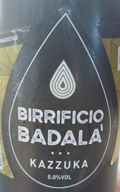 kazzuka, Birrificio badalà