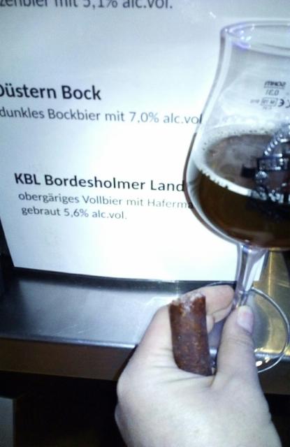 KBL Bordesholmer Land 5.6%, Beer Brauerei, Germany