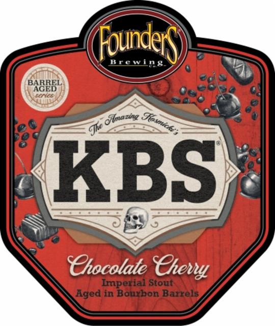 KBS Chocolate Cherry 11.6%, Founders Brewing Company, United States