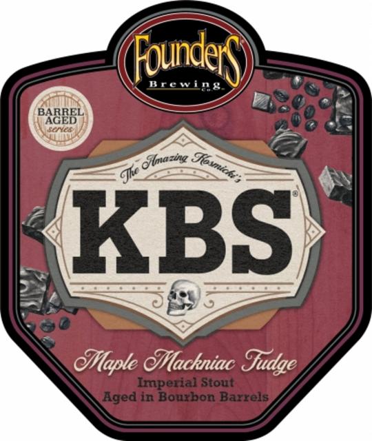KBS Maple Mackinac Fudge 11.0%, Founders Brewing Company, United States