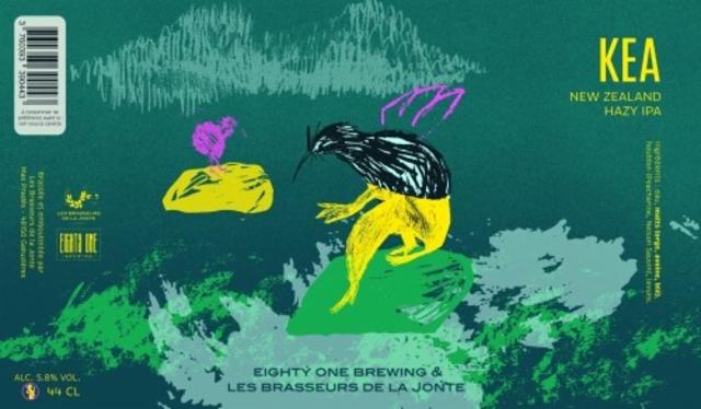 Kea (Collab La Jonte) 5.3%, Eighty One Brewing, France