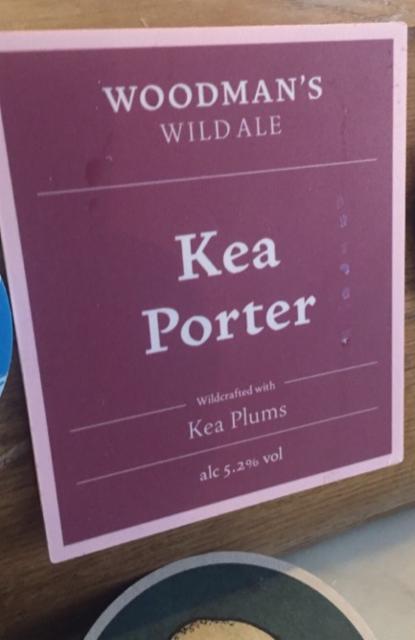 Kea Porter 5.2%, Woodman's Wild Ale, England