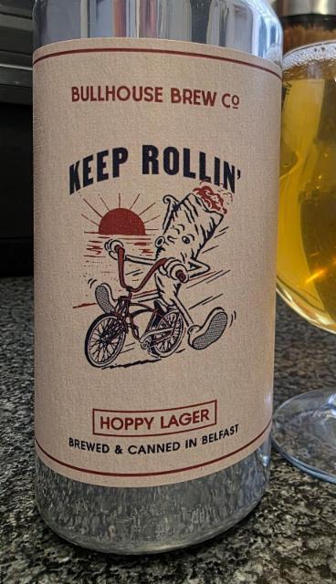 Keep Rollin' 4.8%, Bullhouse Brew Co., Northern Ireland