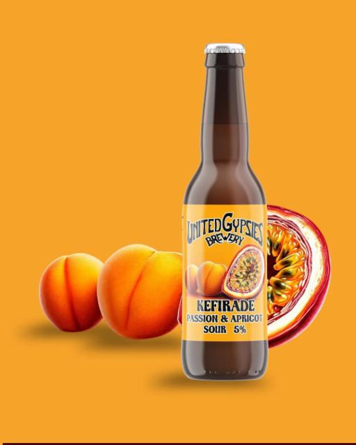 Kefirade: Passion & Apricot, United Gypsies (UG) Brewery