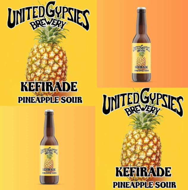 Kefirade: Pineapple 5.0%, United Gypsies (UG) Brewery, Finland