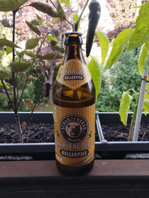 Kehlengold Kellerpils 4.9%, Brauerei Schanzenbräu, Germany