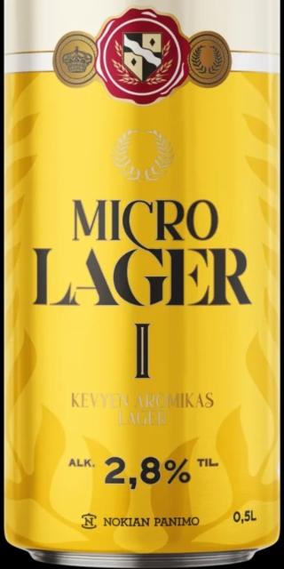 Keisari Micro Lager 2,8%, Nokian Panimo, Finland