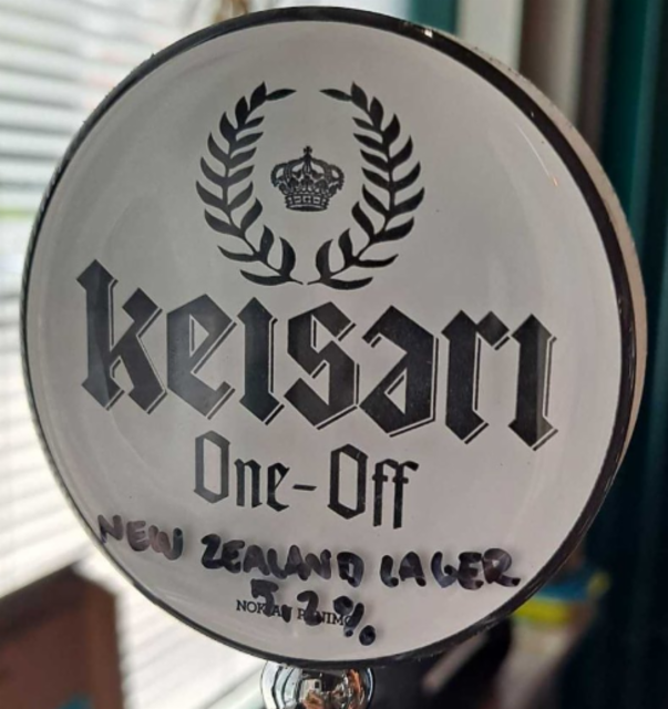 Keisari One-Off New Zealand Lager 5.2%, Nokian Panimo, Finland