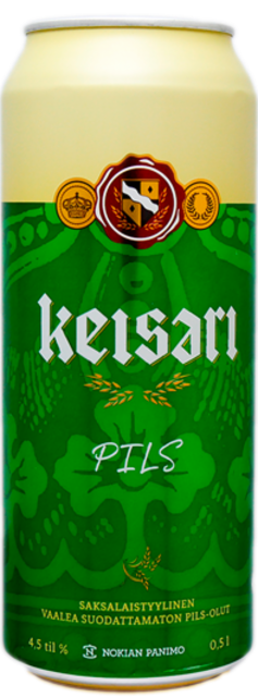 Keisari Pils 4.5%, Nokian Panimo, Finland