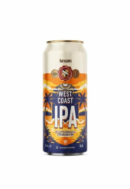 Keisari West Coast IPA 5.0%, Nokian Panimo, Finland