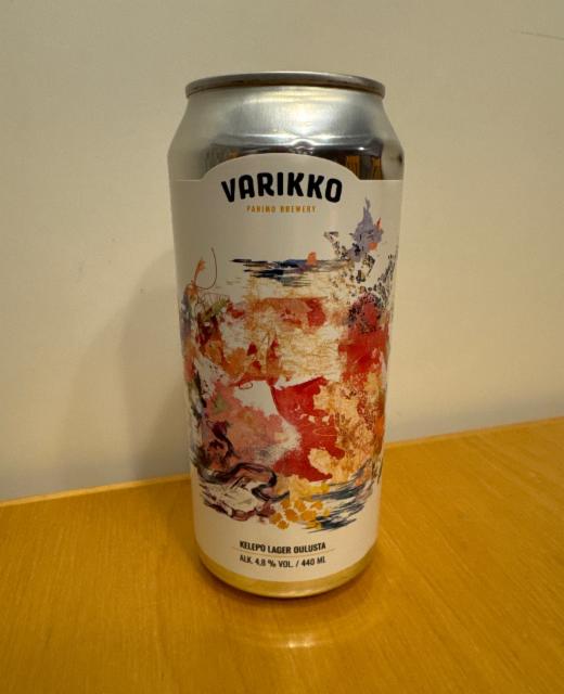 Kelepo Lager Oulusta 4.8%, Varikko Panimo, Finland