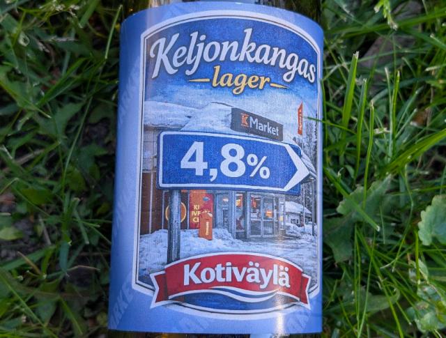 Keljonkangas Kotiväylä Lager 4.8%, Panimoyhtiö X, Finland