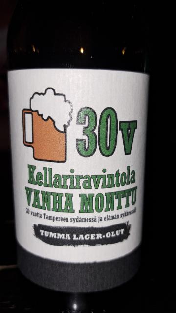 Kellariravintola Vanha Monttu 4.5%, Teerenpeli Panimo & Tislaamo, Finland